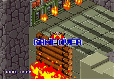 SegaSonic the Hedgehog - Screenshot - Game Over Image