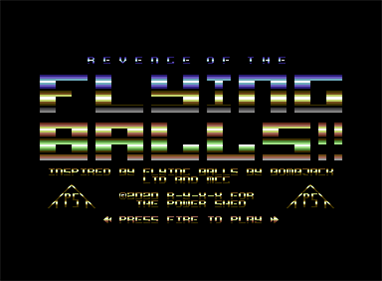 Revenge of the Flying Balls - Screenshot - Game Title Image