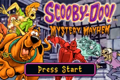 Scooby-Doo! Mystery Mayhem - Screenshot - Game Title Image