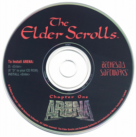 The Elder Scrolls: Arena - Disc Image