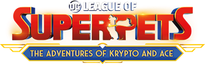 DC League of Super-Pets: The Adventures of Krypto and Ace - Clear Logo Image