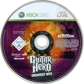 Guitar Hero Smash Hits - Disc Image
