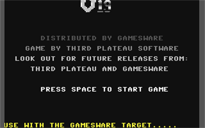Voyager 19 - Screenshot - Game Title Image