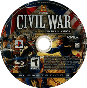 The History Channel: Civil War: Secret Missions - Disc Image