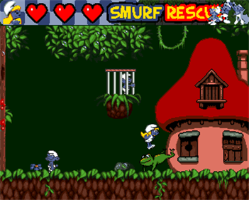 Smurf Rescue - Screenshot - Gameplay Image