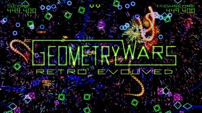 Geometry Wars: Retro Evolved - Screenshot - Game Title Image