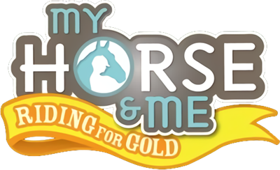 My Horse & Me: Riding for Gold - Clear Logo Image