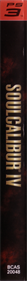 SoulCalibur IV - Box - Spine Image