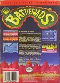 Battletoads - Box - Back Image