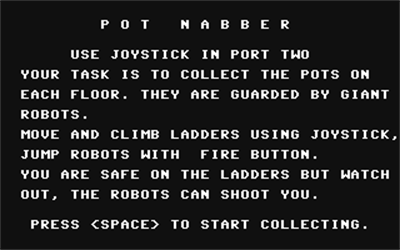 Pot Nabber - Screenshot - Game Title Image