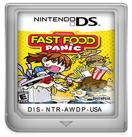 Fast Food Panic - Fanart - Cart - Front Image