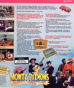 Monty Python's Complete Waste of Time - Box - Back Image