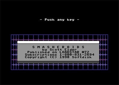 Smasheroids - Screenshot - Game Title Image