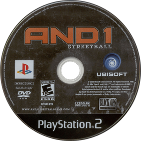 AND 1 Streetball - Disc Image