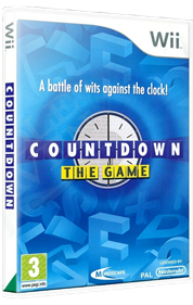Countdown: The Game - Box - 3D Image