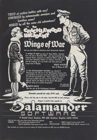 Wings of War - Advertisement Flyer - Front Image