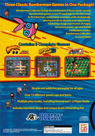 Bomberman Collection - Box - Back Image