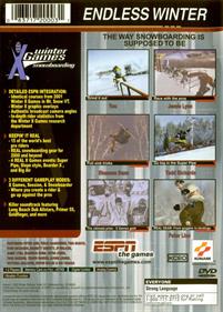 ESPN Winter X Games Snowboarding - Box - Back Image