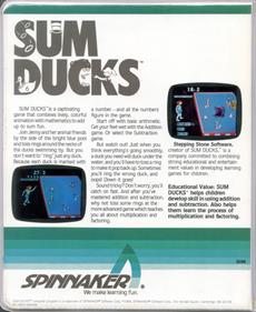 Sum Ducks - Box - Back Image