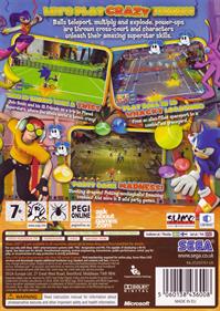 Sega Superstars Tennis - Box - Back Image