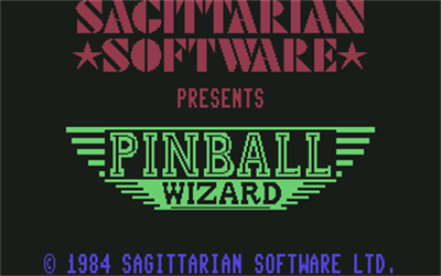 Pinball Wizard (CP Software) - Screenshot - Game Title Image
