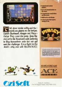 Piracy (Ace Games) - Box - Back Image