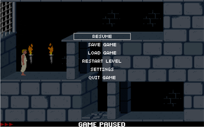 SDL Prince of Persia - Screenshot - Game Select Image