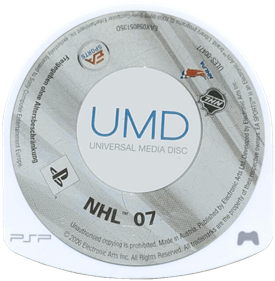 NHL 07 - Disc Image