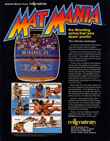 Mat Mania - Advertisement Flyer - Front Image