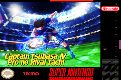 Captain Tsubasa IV: Pro no Rival Tachi - Fanart - Box - Front Image