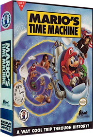Mario's Time Machine - Box - 3D Image