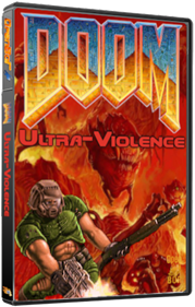 Doom Ultra Violence - Box - 3D Image