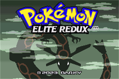 Pokemon Elite Redux - Screenshot - Game Title Image