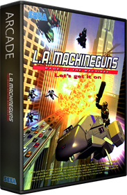 L.A. Machineguns: Rage of the Machines - Box - 3D Image