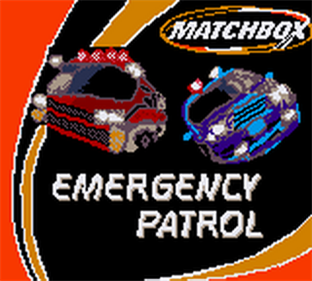 Matchbox Emergency Patrol - Screenshot - Game Title Image