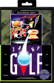 Zany Golf - Box - Front - Reconstructed Image