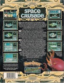 Space Crusade - Box - Back Image