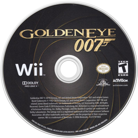 Goldeneye 007 - Disc Image