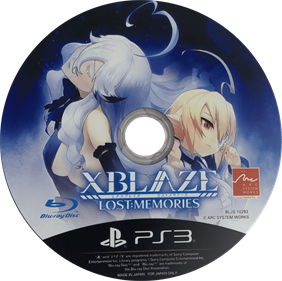 XBlaze Lost: Memories - Disc Image