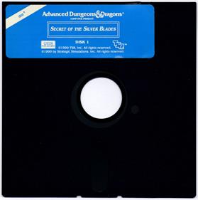 Advanced Dungeons & Dragons: Secret of the Silver Blades - Disc Image