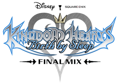 Kingdom Hearts: Birth by Sleep Final Mix - Clear Logo Image
