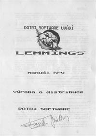 Lemmings - Box - Front Image