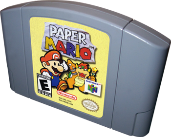 Paper Mario - Cart - 3D Image