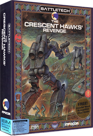 BattleTech: The Crescent Hawks' Revenge - Box - 3D Image
