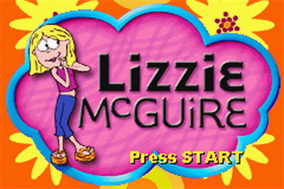 Lizzie McGuire: On The Go! - Screenshot - Game Title Image