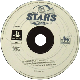 The F.A. Premier League Stars 2001 - Disc Image