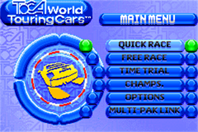TOCA: World Touring Cars - Screenshot - Game Select Image