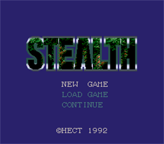 Stealth - Screenshot - Game Title Image