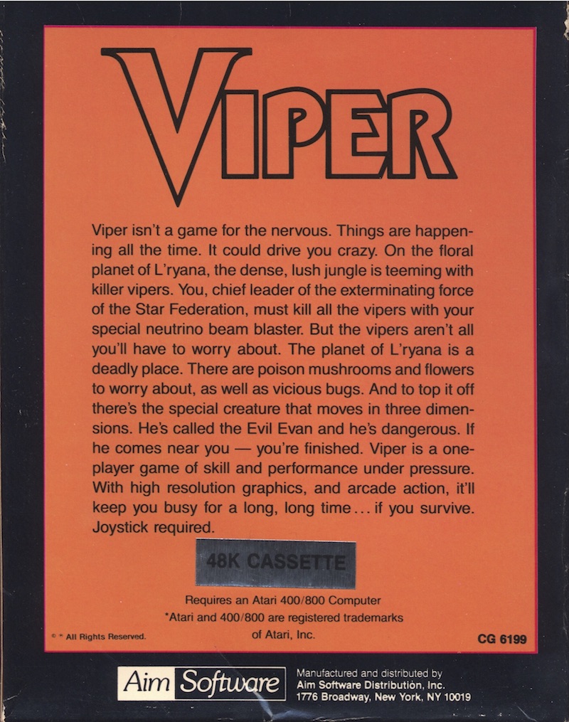 Viper Images Launchbox Games Database