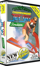 Championship Jet Ski Simulator  - Box - 3D Image